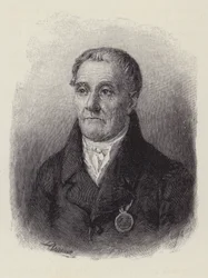 ナポレオン戦争中に1807年にフランス人によって包囲されたポメラニアのコルベルクの町の町長ヨアヒムネッテルベック